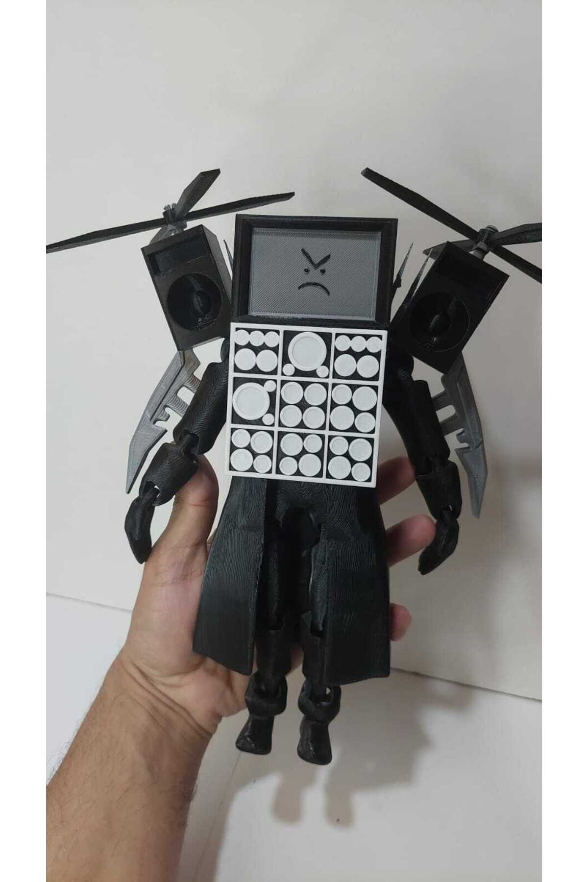 Skibidi Toilet Super Titan TVMan Oyuncak Figürü Şibili Tuvalet Süper Titan Televizyon Adam