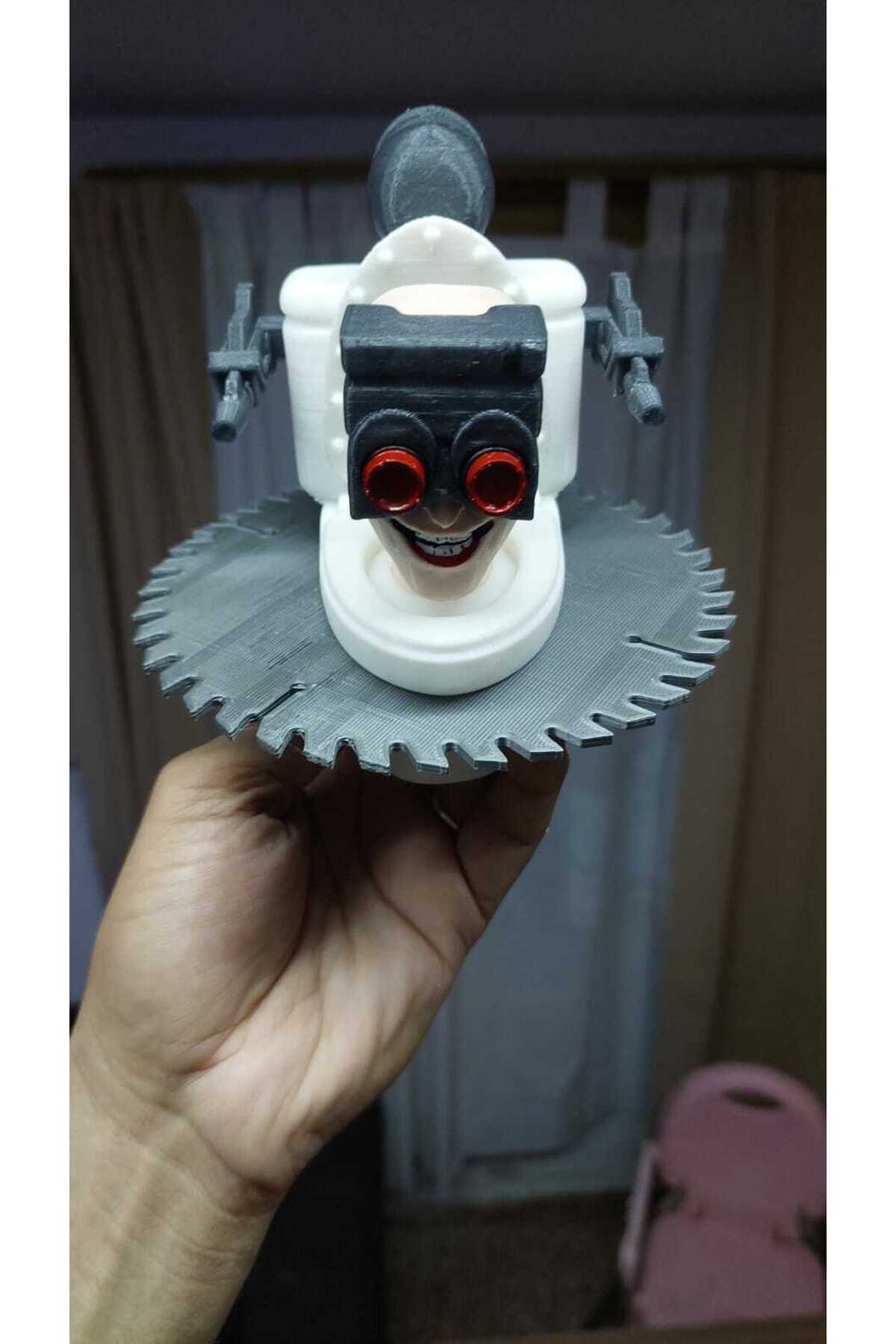 Skibidi Tuvalet Oyuncak Figür 14cm SKIVIDI SAW