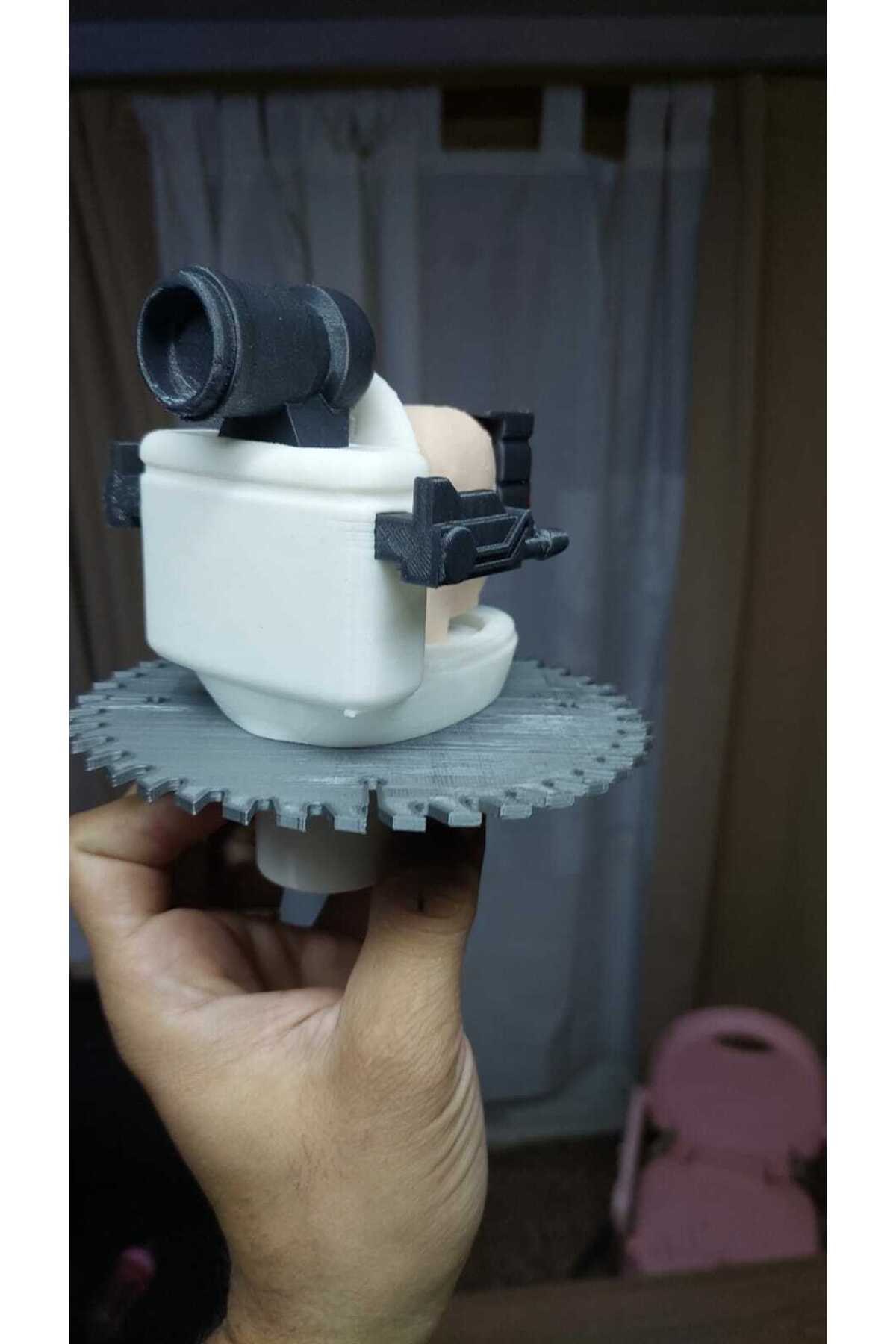 Skibidi Tuvalet Oyuncak Figür 14cm SKIVIDI SAW