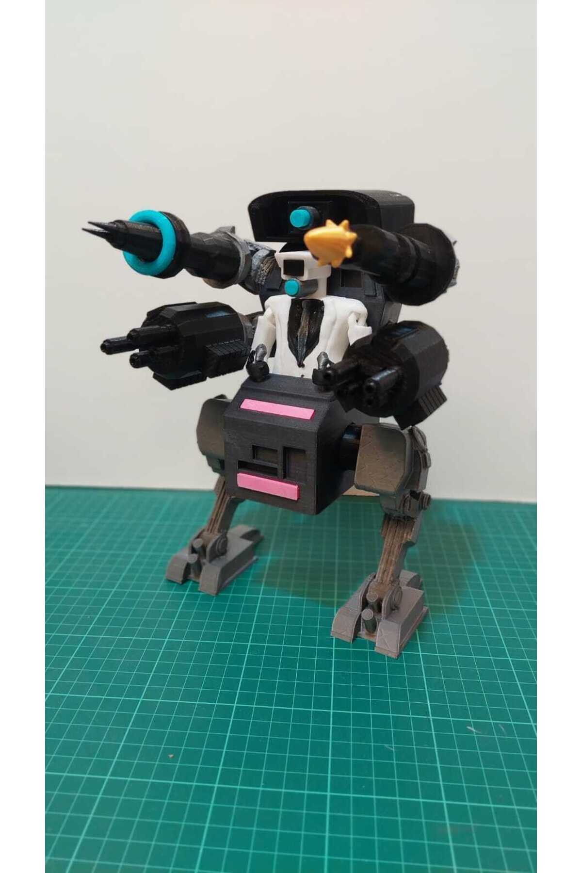 SKIBIDI TOILET - SIBILi TUVALET ANDROID CAMERAMAN ANDROID KAMERAMAN COSPLAY FiGÜR 18 CM