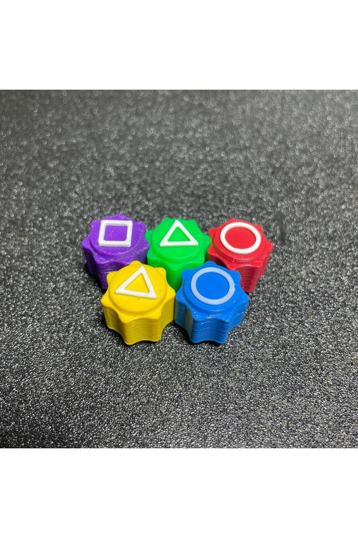 Morpiko Squid Game Taş Devirme Oyunu Ve 5 Taş Oyunu Bir Arada Ve Taşlı Model