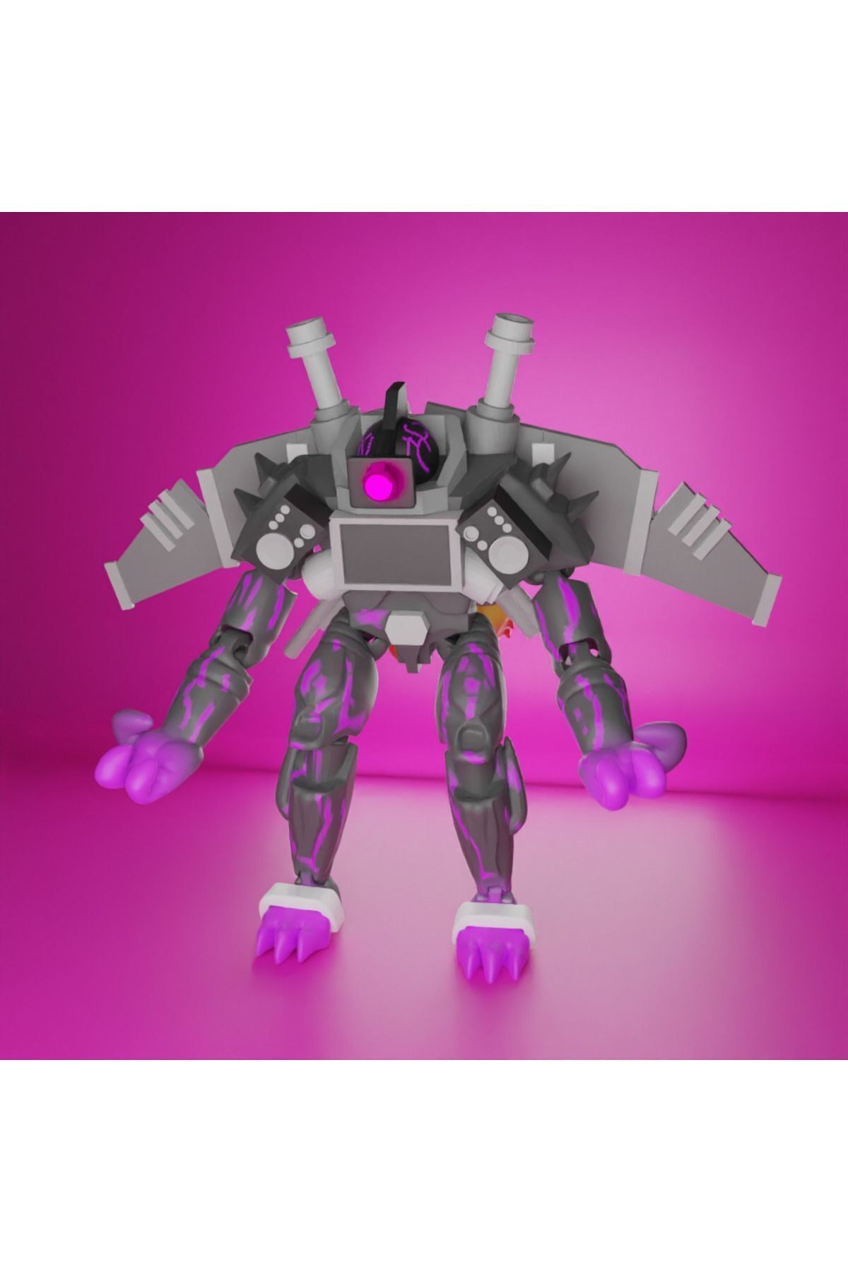 Skıbıdı Toılet Trıtıtan Şibili Tuvalet Trititan Titan Figür Skıbıdı Toılet Cosplay 18cm