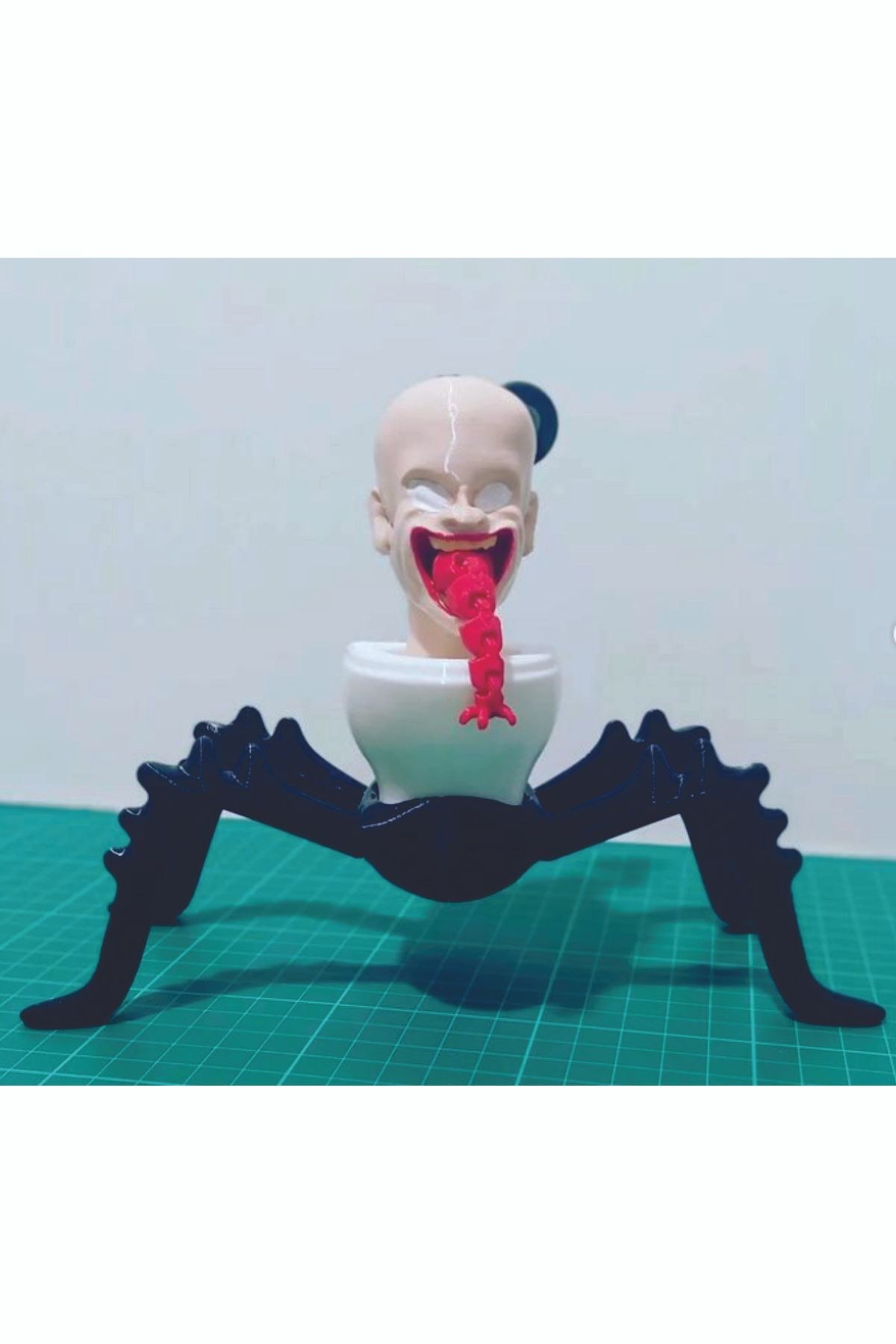 SKIBIDI TOILET PARASITE ŞİBİLİ TUVALET PARAZİT FİGÜR ŞİBİLİ TUVALET OYUNCAK FİGÜR COSPLAY 13CM CNQR.