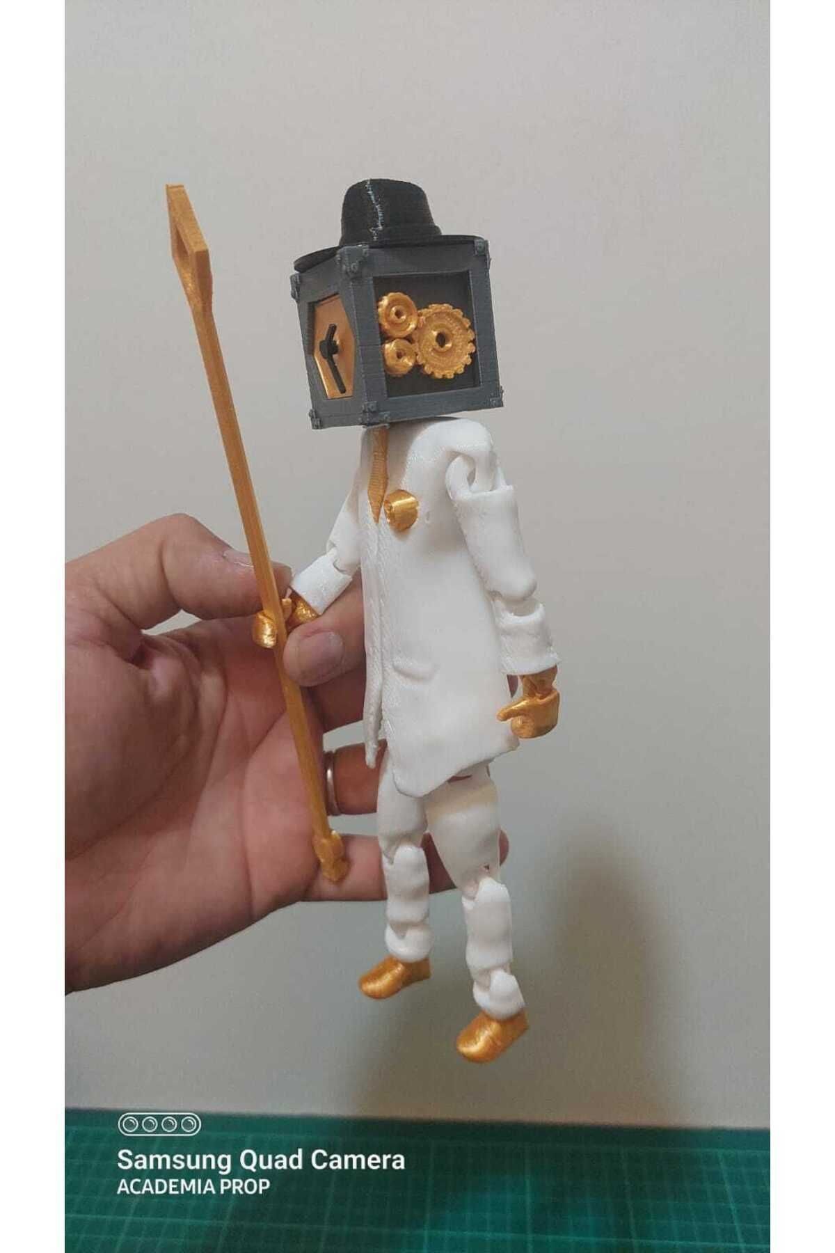 SKIBIDI TOILET MULTIVERSE - CLOCKMAN ELITE ŞİBİLİ TUVALET SAAT ADAM COSPLAY FİGÜR 15CM CNQRXRSW0017