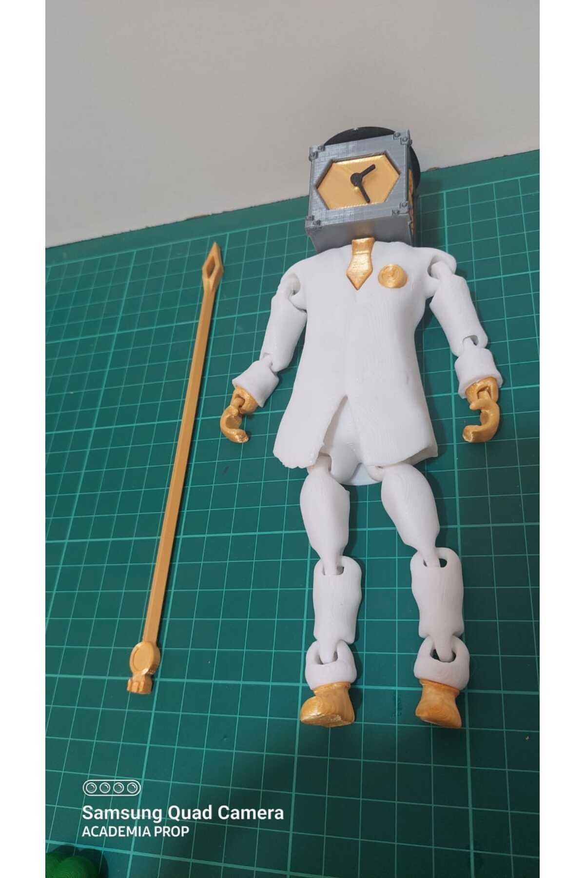 SKIBIDI TOILET MULTIVERSE - CLOCKMAN ELITE ŞİBİLİ TUVALET SAAT ADAM COSPLAY FİGÜR 15CM CNQRXRSW0017