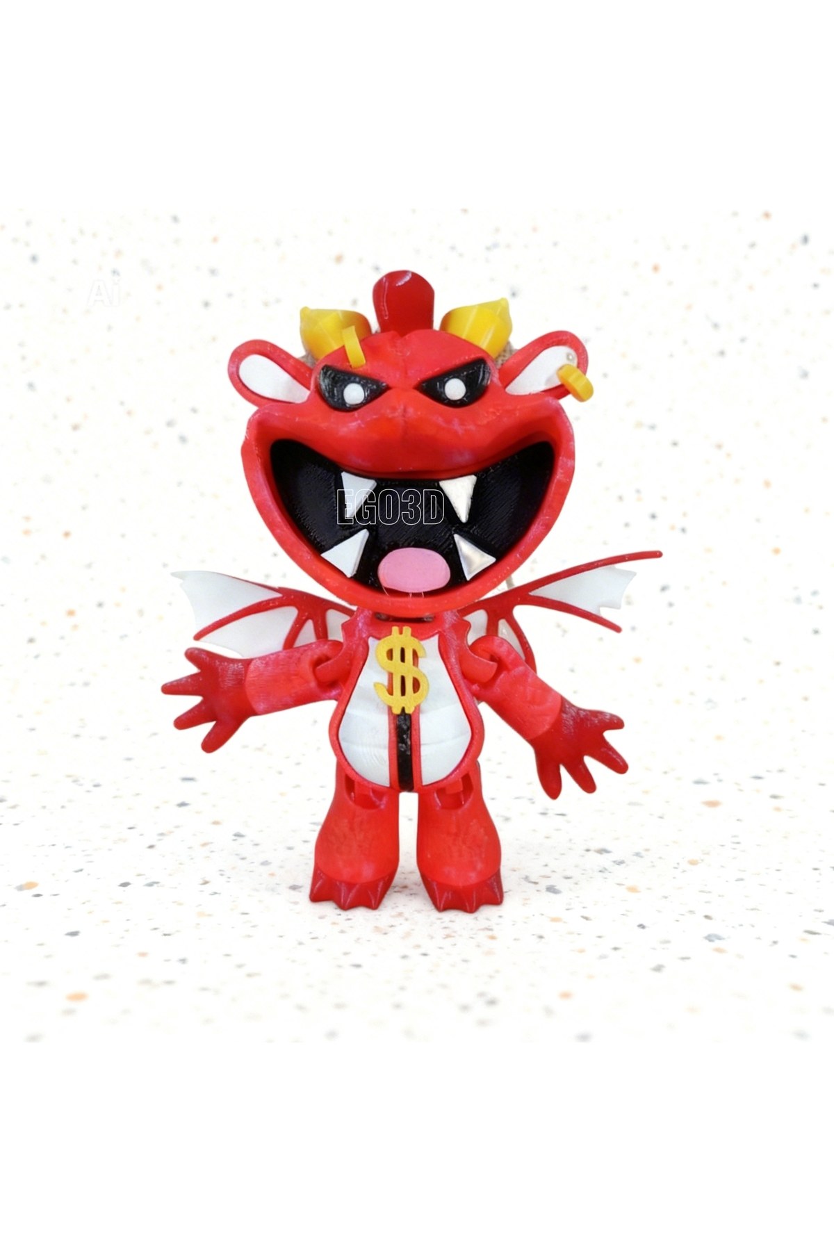 POPPY PLAYTIME 4 SIMON SMOKE HAREKETLİ FİGÜR 15CM